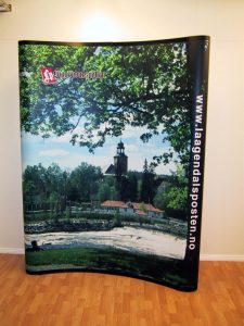 PopUp 2x3 modul, liten pressevegg